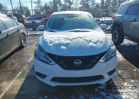 2017 Nissan Sentra S z USA, uszkodzony, nr VIN 3N1AB7AP0HY226529